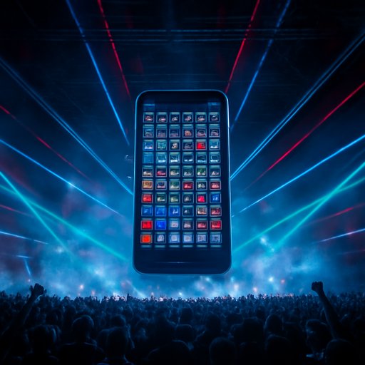 CK666 keno number board on mobile display